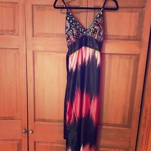 Maxi dress. Purchased in Greece, silk. Worn twice